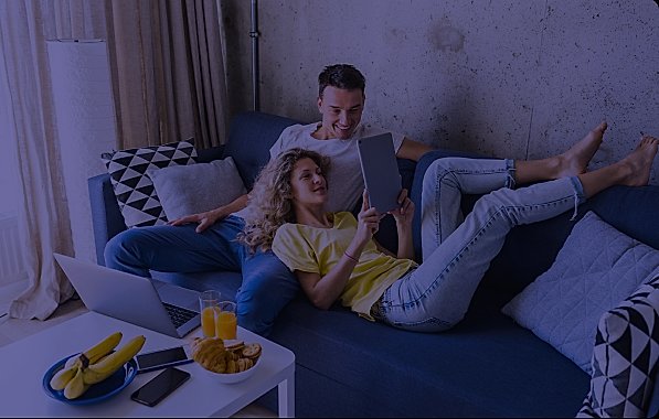 Cliente utilizando serviço de internet da Valenet